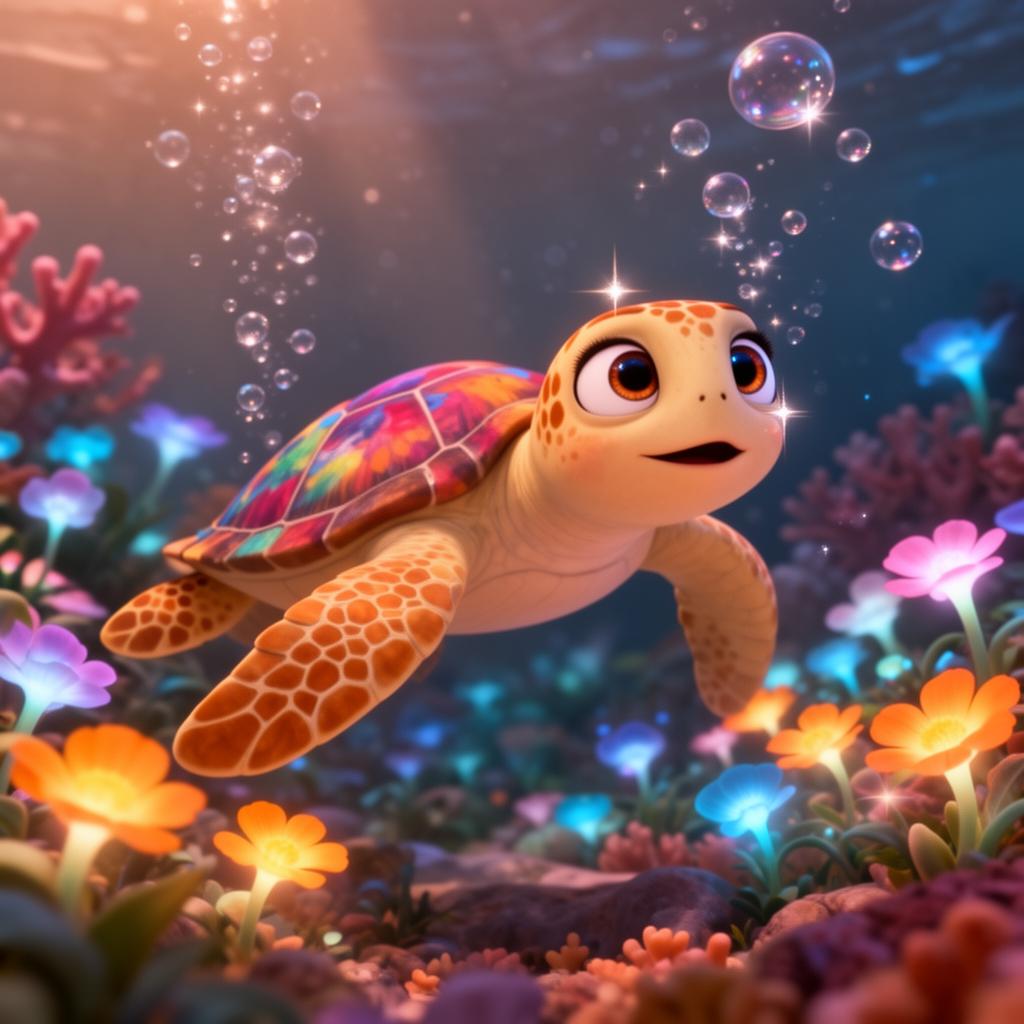 Marigold and the Glowing Garden